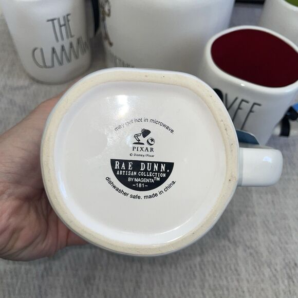 Disney Pixar Rae Dunn Toy Story Bundle Mugs Cookie Jar 5 Pieces NWT NWOT - Picture 3 of 5